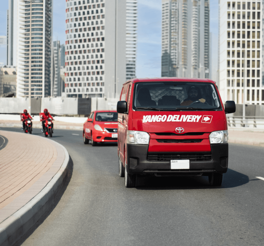 Fast delivery for your customers — Yango Delivery United Arab Emirates
